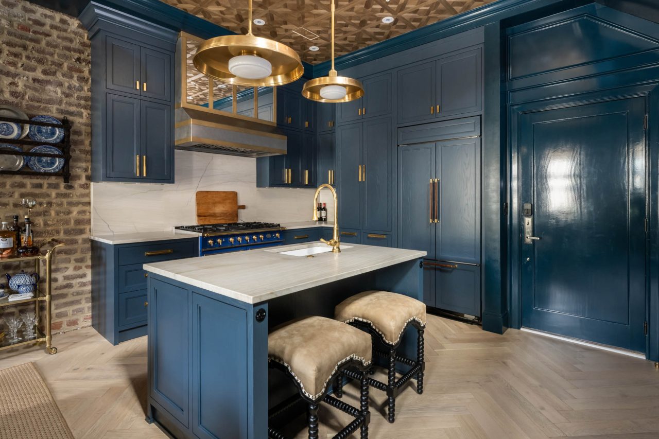 Image showcasing King Street Penthouse, Charleston - Charleston Custom Cabinetry